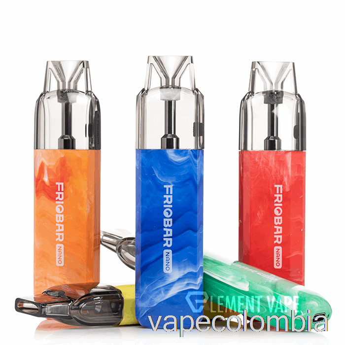 Vape Recargable Freemax Friobar Nano Sistema De Cápsulas Desechables Blanco